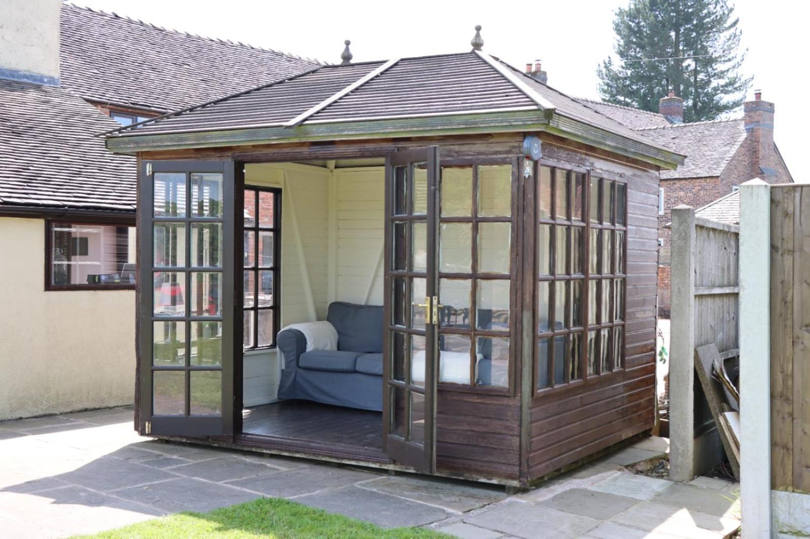 Malthouse Farm Cottage Studio Dilhorne Dış mekan fotoğraf